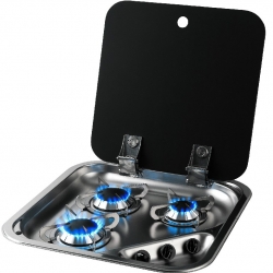 CAN 3 Burner Rectangular Campervan Stove CAN 3 Burner Rectangular Campervan Stove