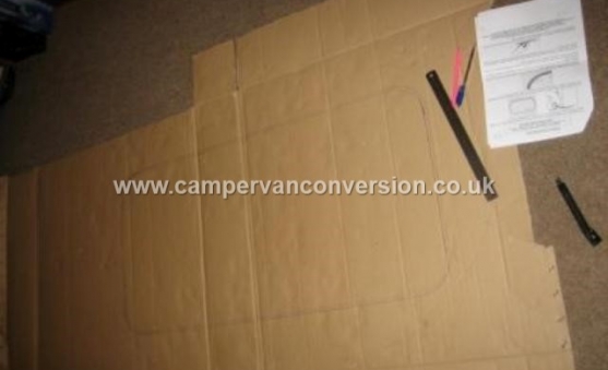 Making a Campervan Window Template