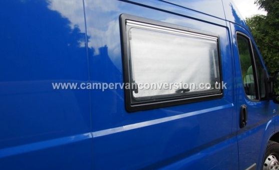 Finishing Off A Campervan Window Installation