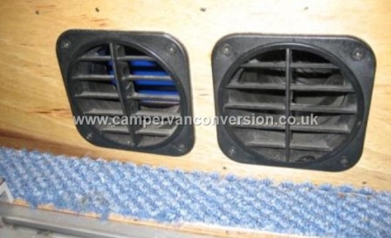 Campervan Heater Ducts