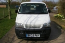 The base van (Suzuki Carry 1.3 2005) as purchased. Already partially ply lined.