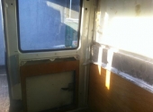 Clearing the cab